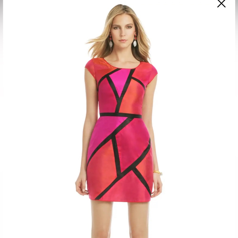 Nachiket Barve Tumeric Spice Sheath Dress Sz L